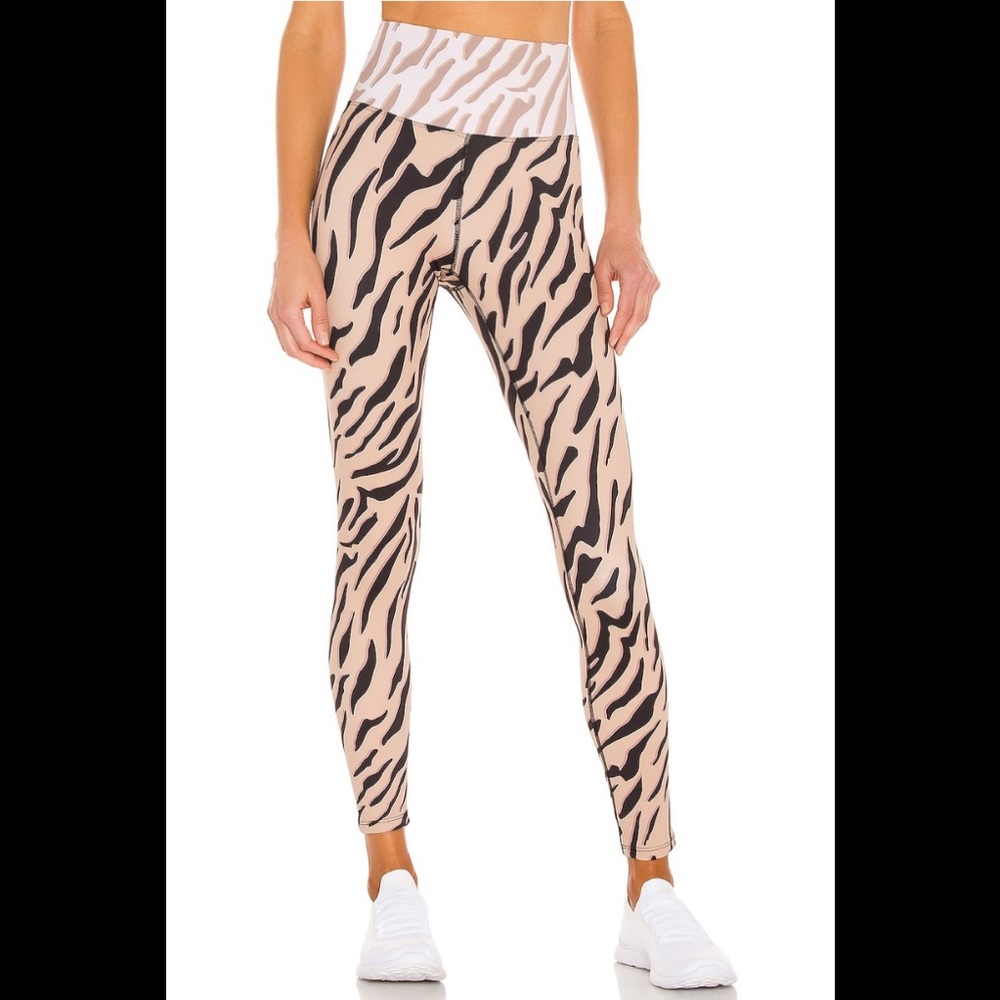 NWT Beach Riot Zebra Chapman Print Leggings